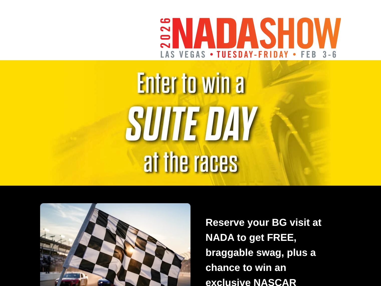 Pre-Show Awareness Email preview