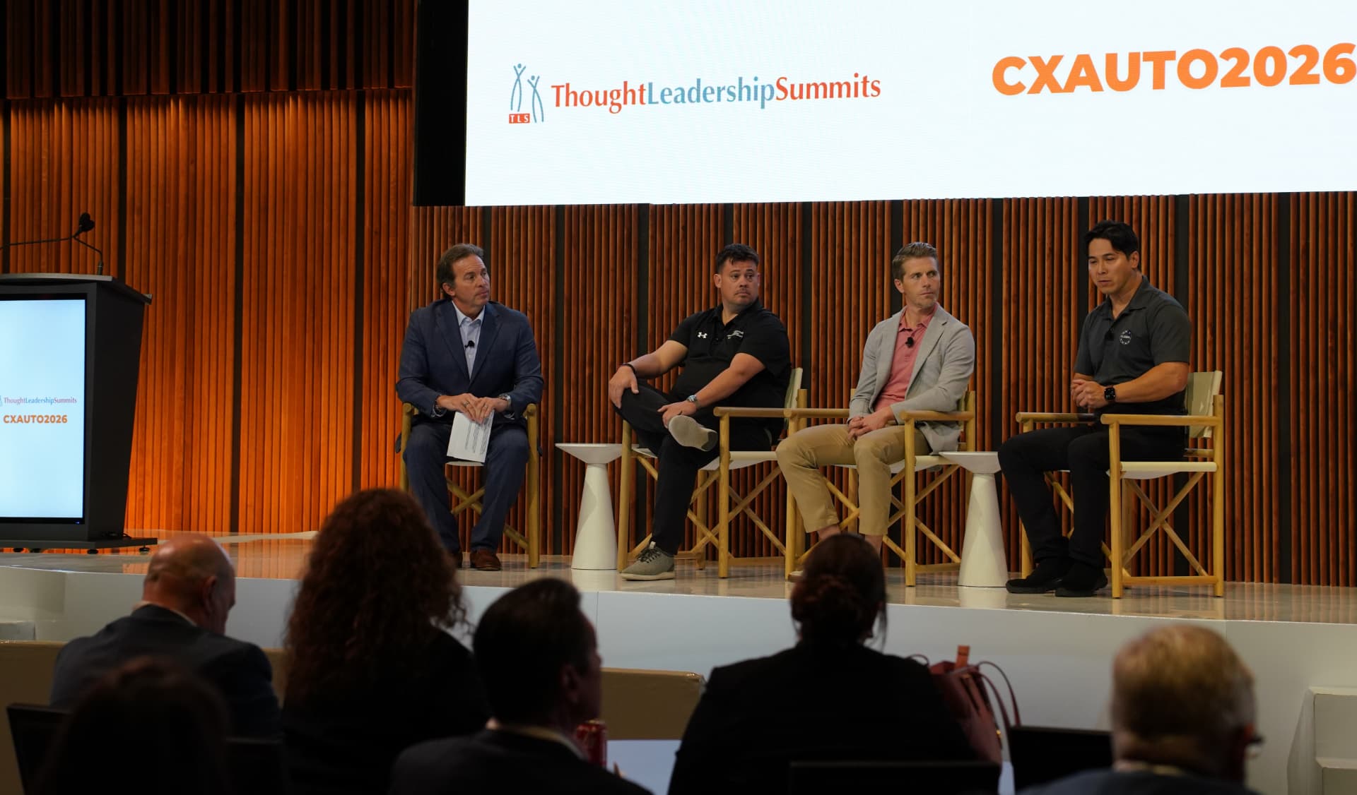 The Lesa Automotive panel at CXAUTO2026
